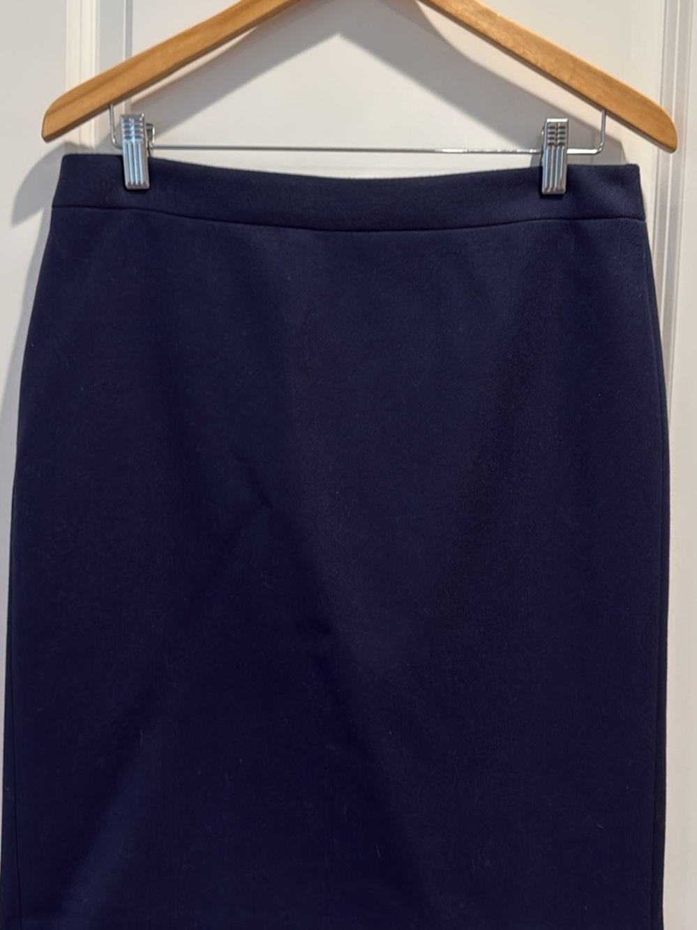 J. Crew Navy Pencil Skirt - Sleek Workwear